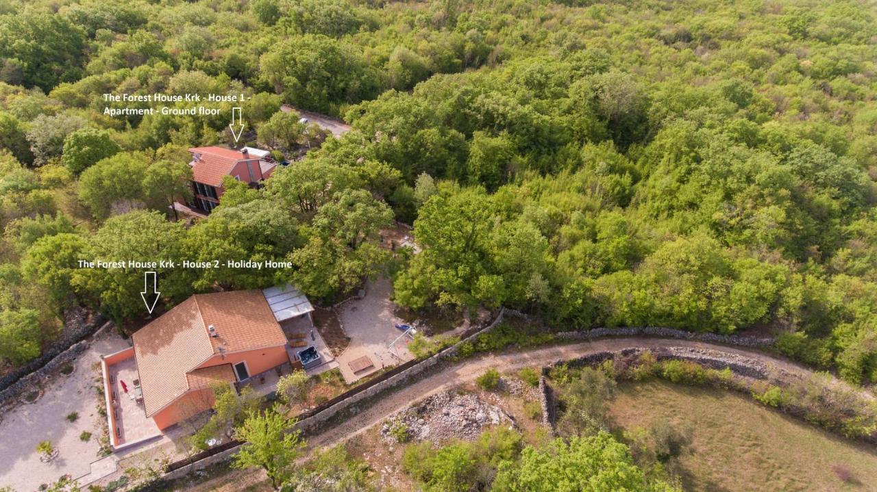 The Forest House Krk 2 Kras Kültér fotó